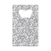 Witte kant 1 creditkaart flessenopener (Achterkant)