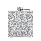 Witte kant 1 heupfles (Achterkant)