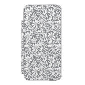 Witte kant 1 incipio iPhone portemonnee hoesje (Voorkant Agenda)