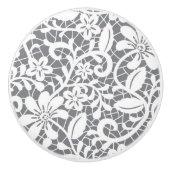 Witte kant 1 keramische knop (Voorkant)