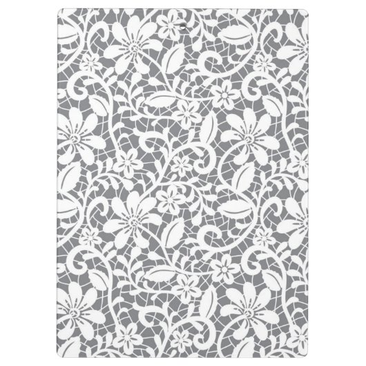 Witte kant 1 klembord (Achterkant)