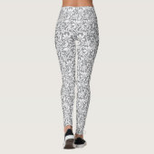 Witte kant 1 leggings (Achterkant)