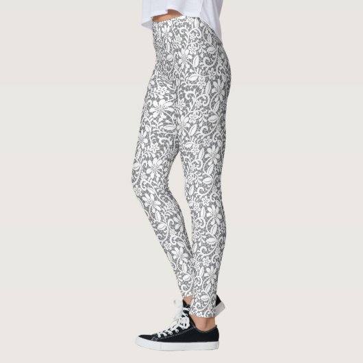 Witte kant 1 leggings (Links)