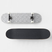 Witte kant 1 skateboard (Horizontaal)