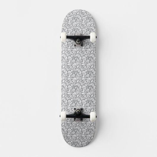 Witte kant 1 skateboard (Voorkant)