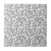 Witte kant 1 tegeltje (Voorkant)