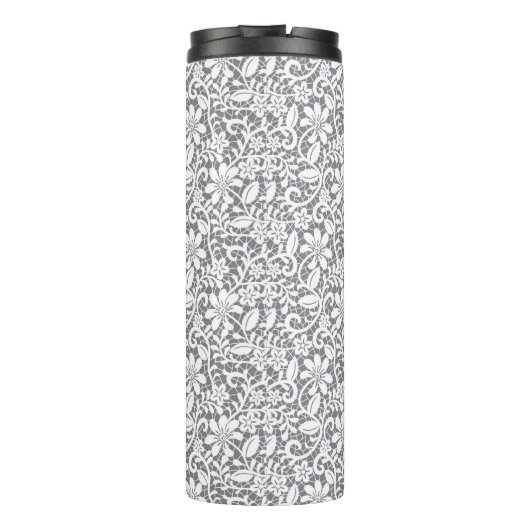 Witte kant 1 thermosbeker (Achterkant)