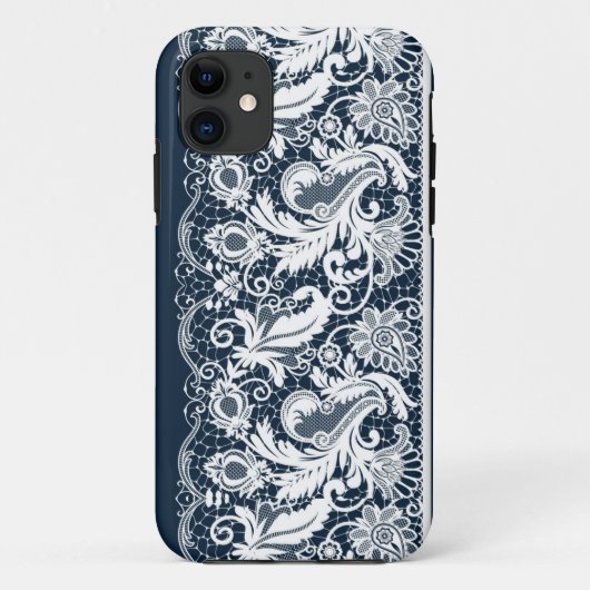 Witte kant 2 Case-Mate iPhone case (Achterkant)