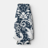 Witte kant 2 flesjeskoeler (Voorkant)