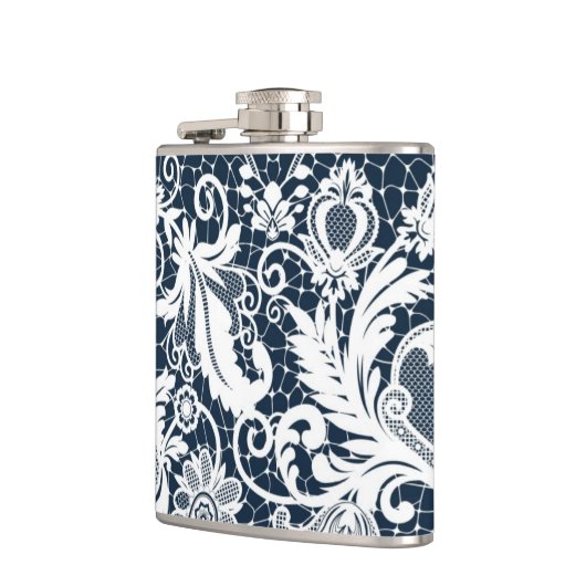 Witte kant 2 heupfles (Links)