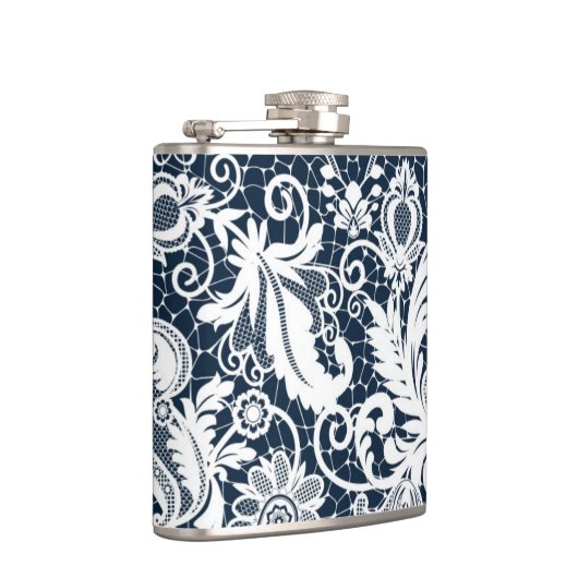 Witte kant 2 heupfles (Rechts)