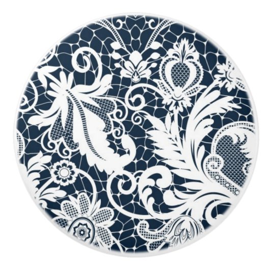 Witte kant 2 keramische knop (Voorkant)