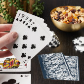 Witte kant 2 speelkaarten (Insitu)