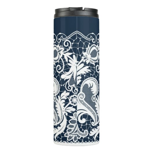 Witte kant 2 thermosbeker (Achterkant)