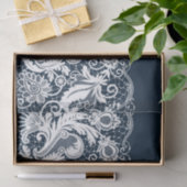 Witte kant 2 tissuepapier (Geschenk)