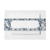 Witte kant 2 uitnodigingen wikkel (Voorkant Voorbeeld)