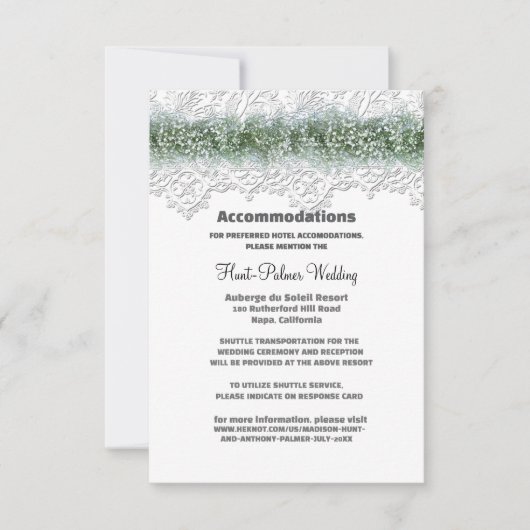 Witte Kant & Baby's Adem Trouwaccommodaties (Voorkant)