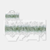 Witte Kant & Baby's Adem Trouwdag Bedankdoosjes (Uitgevouwen)