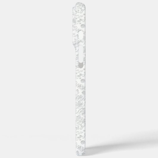 Witte kant Case-Mate iPhone case (Achterkant / Links)