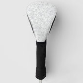 Witte kant golfheadcover (Voorkant)