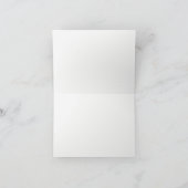  witte kant monogram dank u kaart (Binnen)