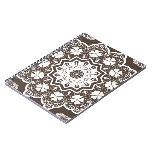 Witte kant notitieboek (Linkerzijde)