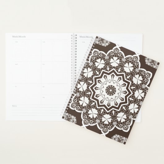 Witte kant planner (Display)
