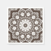 Witte kant servet (Voorkant)