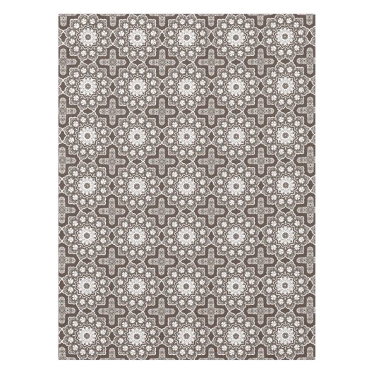 Witte kant tafelkleed (Voorkant)