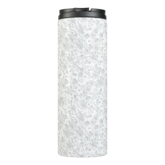 Witte kant thermosbeker (Achterkant)