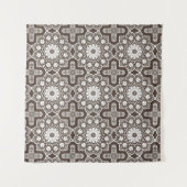 Witte kant wandkleed (Voorkant)