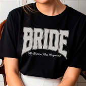 Witte Kanten BRUIDS Trouwfeest Borrel Bruidsfeest T-shirt