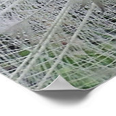 Witte kantposter poster (Hoek)