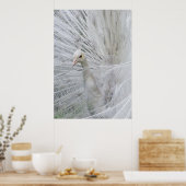 Witte kantposter poster (Keuken)