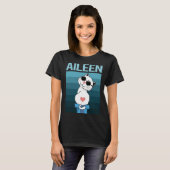 Witte Kat - Aileen Naam T-shirt (Voorkant volledig)