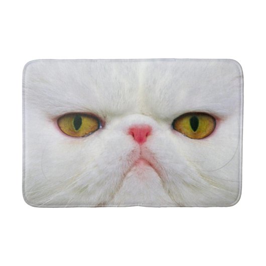 Witte Kat Badmat (Voorkant)