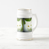 witte kat bierpul (Voorkant rechts)