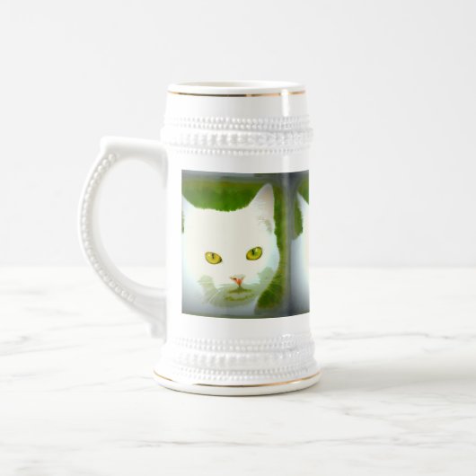 witte kat bierpul (Links)