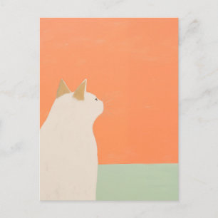 Witte Kat Briefkaart