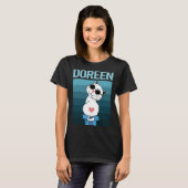 Witte Kat - Doreen Naam T-shirt (Voorkant volledig)