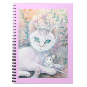 Witte Kat en Muis Notitieboek