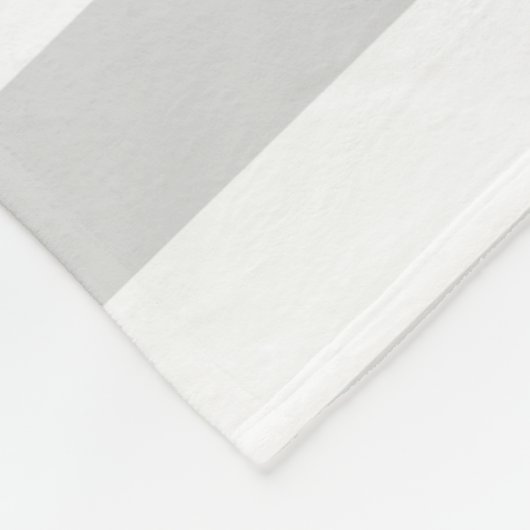 Witte kat en vis fleece deken (Hoek)