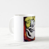 Witte kat, Franz Marc Koffiemok (Voorkant links)