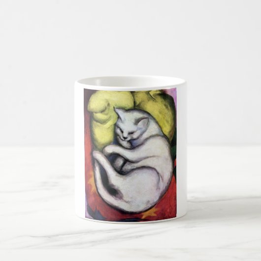 Witte kat, Franz Marc Koffiemok (Center)