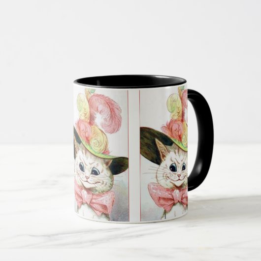 Witte kat in een Fancy Pet schilderij van Louis Wa Mok (Voorkant rechts)