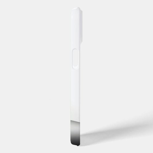 Witte kat in zwarte schaduwen Case-Mate iPhone case (Achterkant / Rechts)