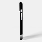 Witte kat in zwarte schaduwen Case-Mate iPhone case (Achterkant / Links)