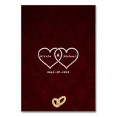 Witte kat kaart (Achterkant)