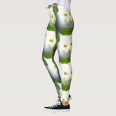 witte kat leggings (Links)