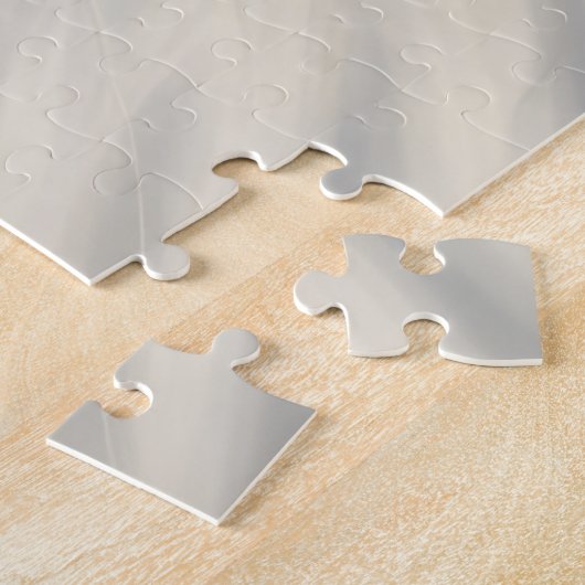 Witte kat legpuzzel (Zijkant)
